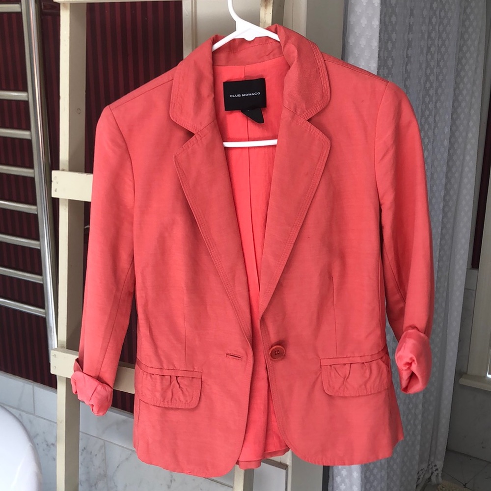 Club Monaco Coral Blazer